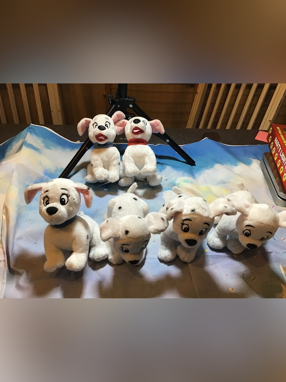 Disney store 101 Dalmatians plush toys 5 plushes in lot